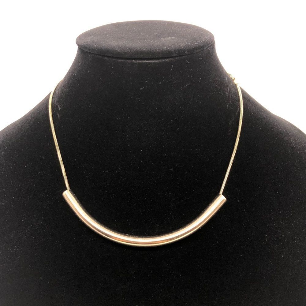 💜2/$25 | Bar Necklace in Gold tone